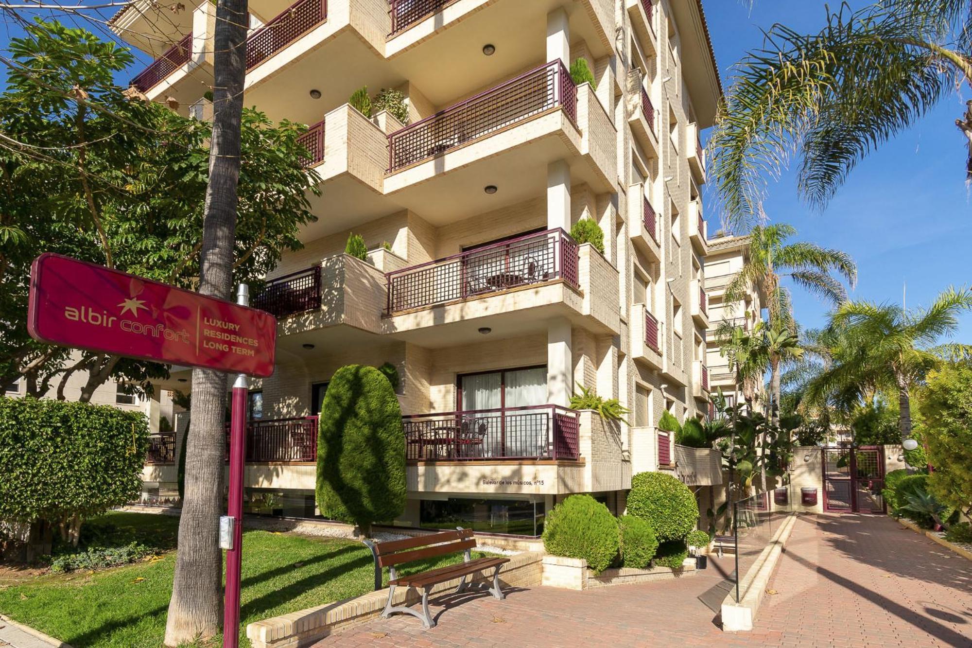אלביר Apartamentos Albir Confort 2 Dormitorios מראה חיצוני תמונה